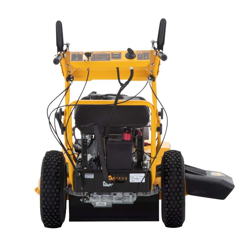DW33 33 in. 344 cc OHV Briggs and Stratton Electric Start Engine Wide-Area Gas Walk Behind Lawn Mower DXGMW33344R