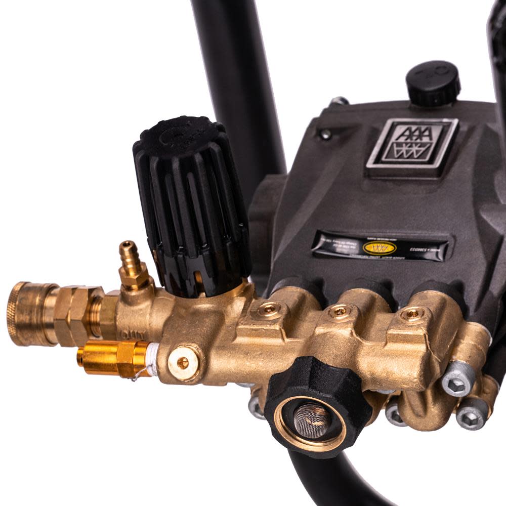 Professional Gas Pressure Washer 4000 PSI at 35 GPM with AAA Triplex Plunger Pump Cold Water 49 State