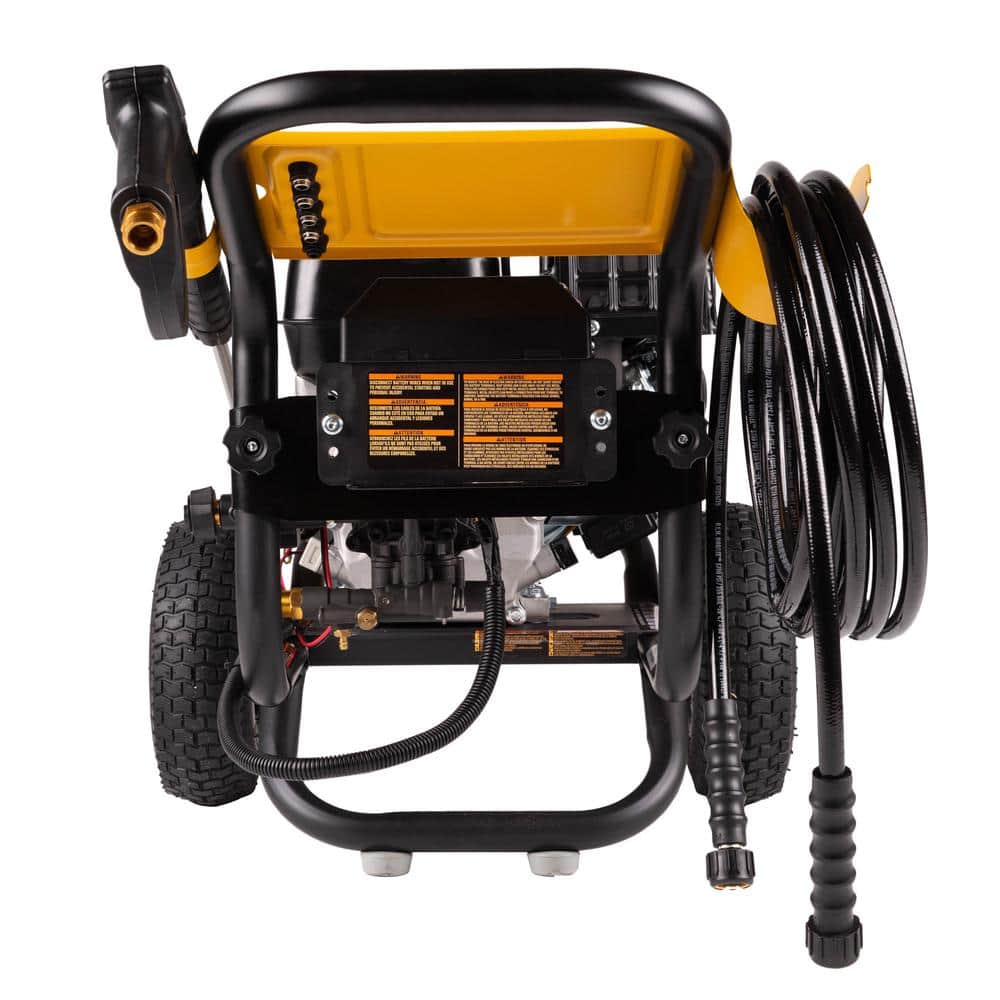 3400 PSI 2.5 GPM Gas Cold Water Pressure Washer with Electric Start Engine DXPW3425E