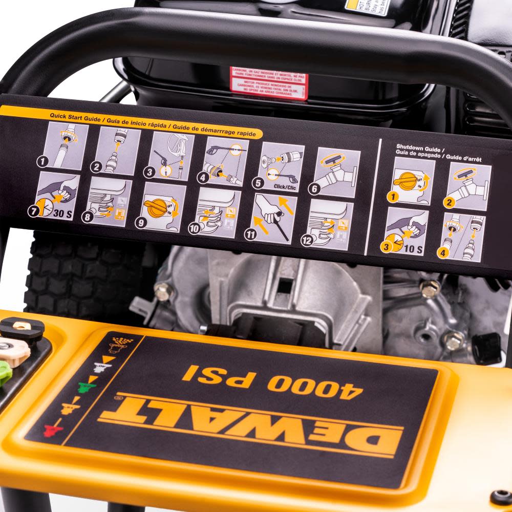 Professional Gas Pressure Washer 4000 PSI at 35 GPM with AAA Triplex Plunger Pump Cold Water 49 State