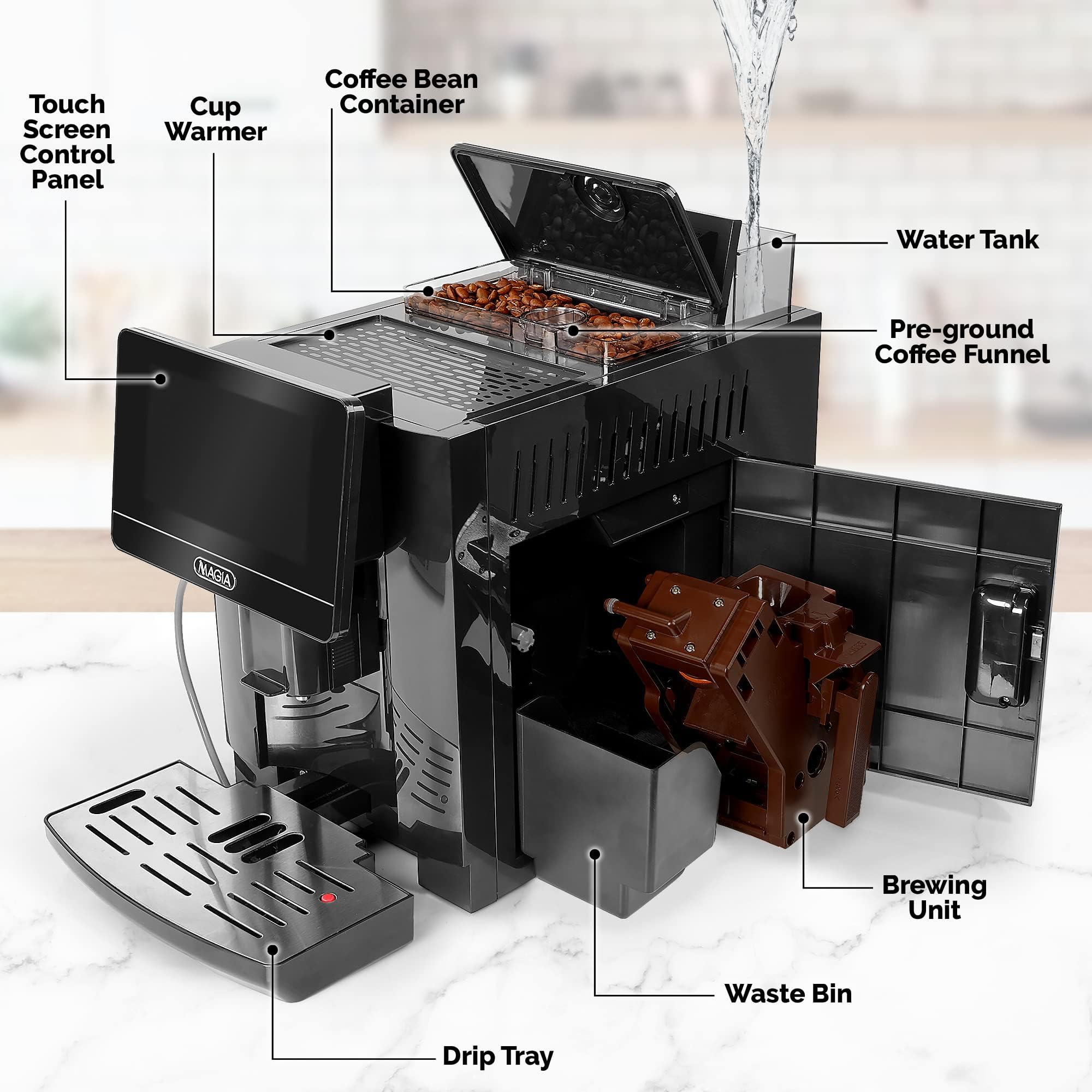 Zulay Magia Automatic Coffee Machine