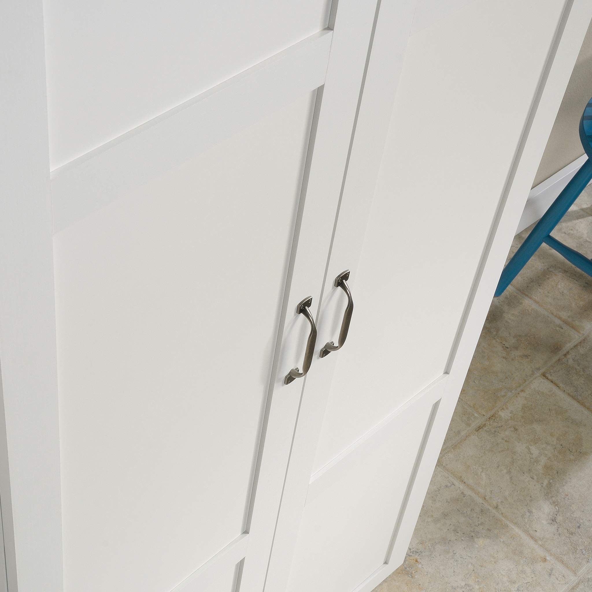 Sauder Storage Cabinet White Finish