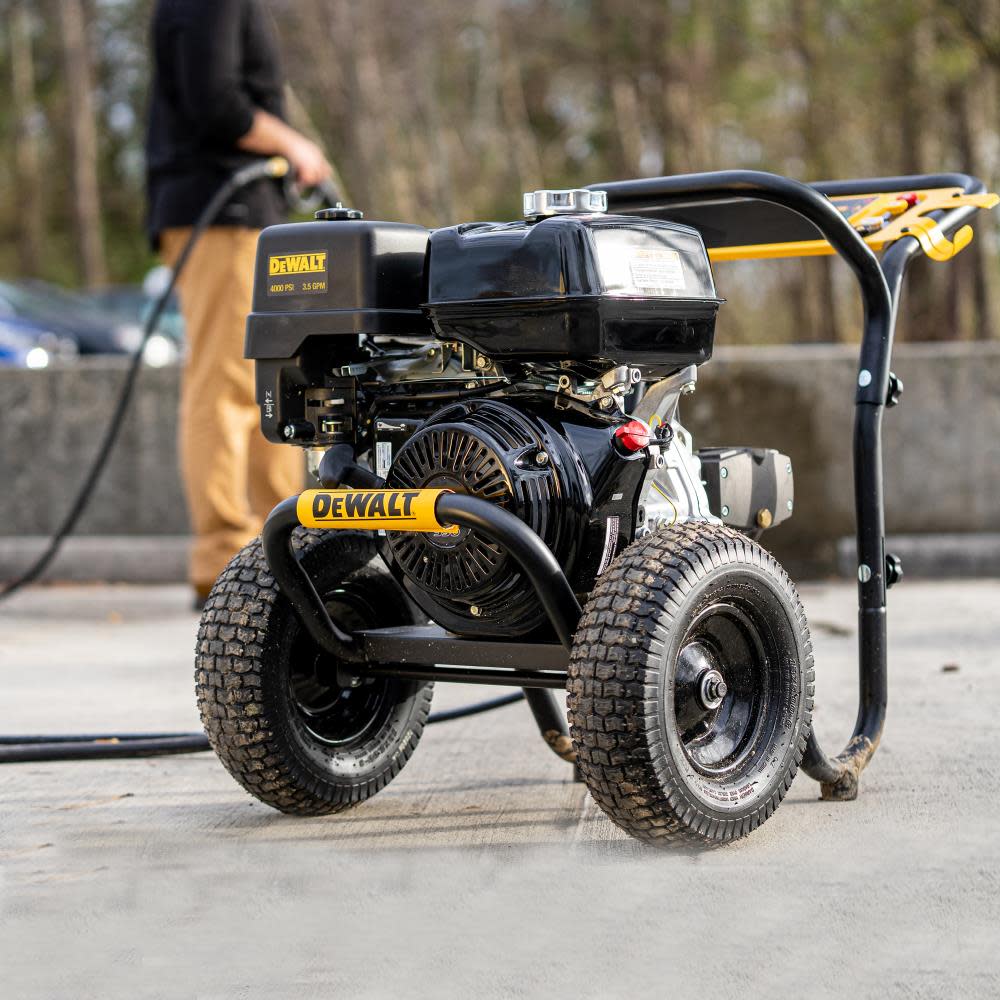 Professional Gas Pressure Washer 4000 PSI at 35 GPM with AAA Triplex Plunger Pump Cold Water 49 State