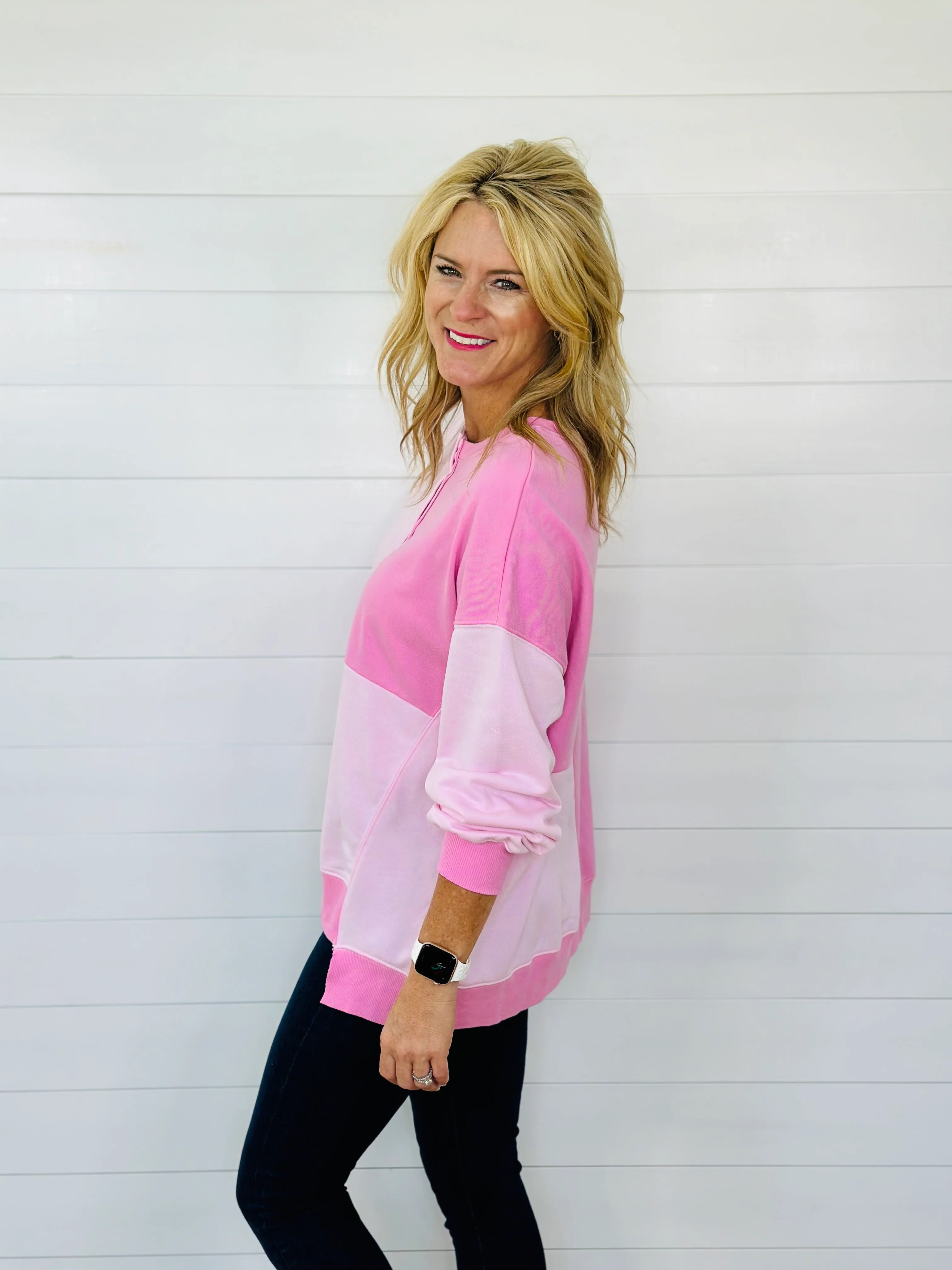 PINK LOVE SWEATSHIRT