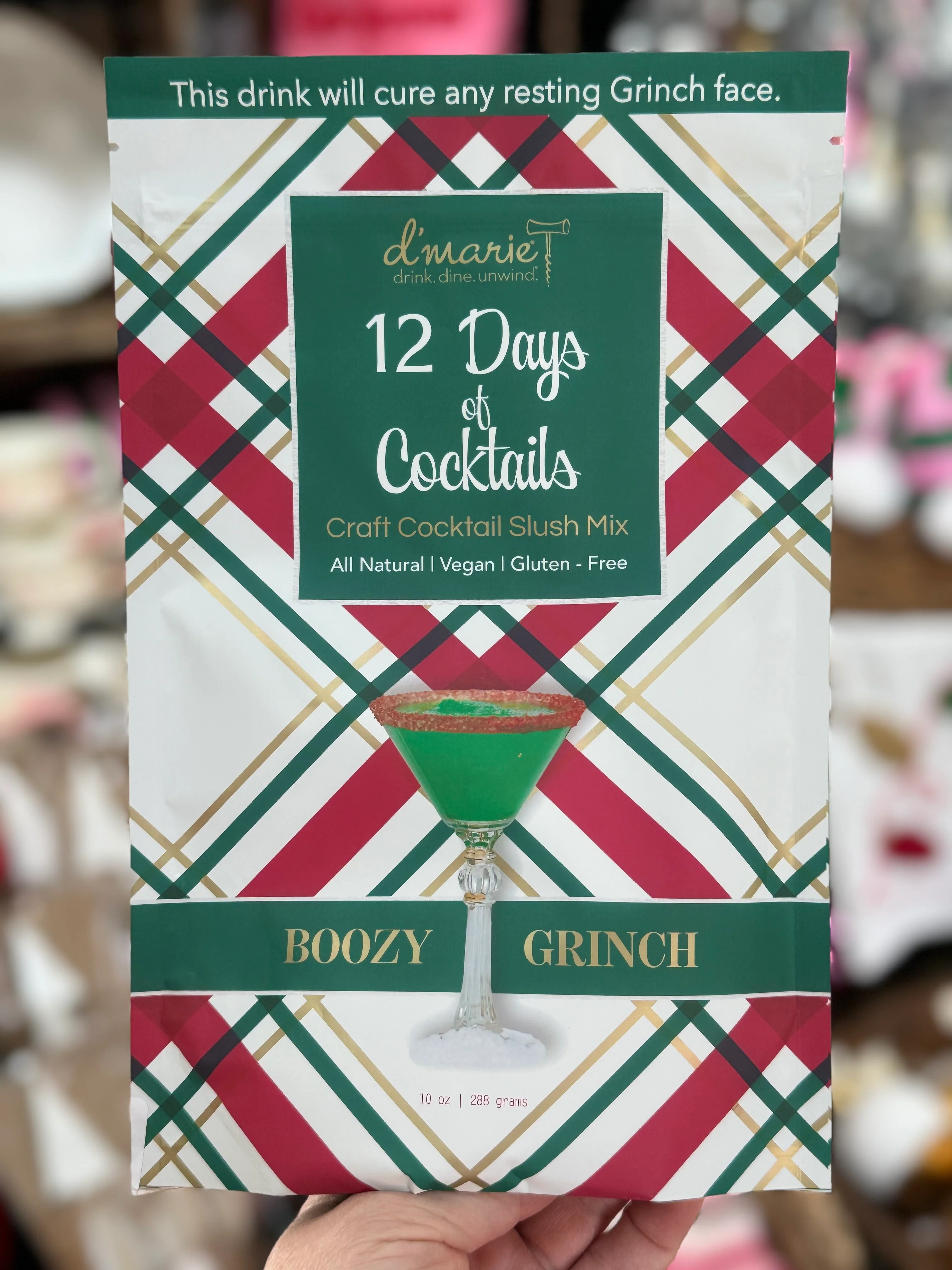 BOOZY GRINCH DRINK MIX