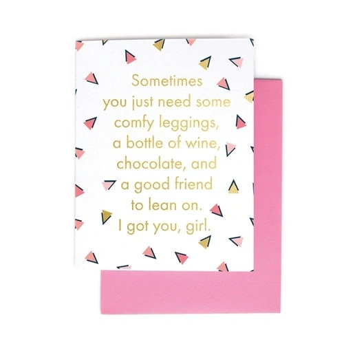 COMFY LEGGINGS CARD