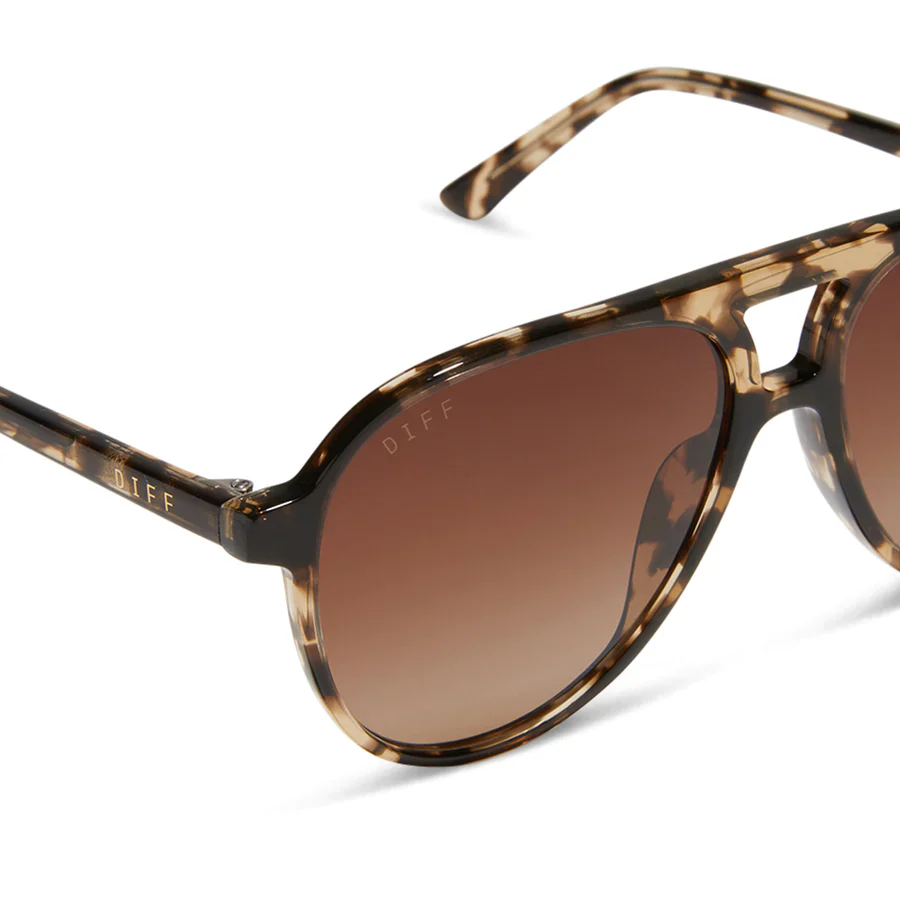DIFF-TOSCA II ESPRESSO TORT+BROWN GRADIENT POLARIZED