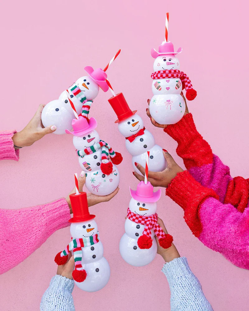 SNOWMAN SIPPER ACCESSORY BUNDLE