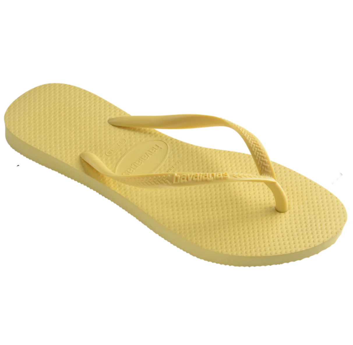 SLIM FLIP FLOPS-PIXEL YELLOW