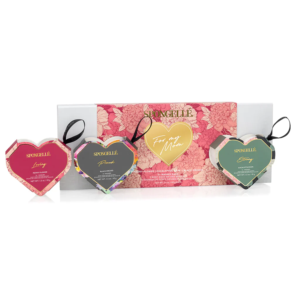 SPONGELLE-FOR MOM PEONY FLOWER SET