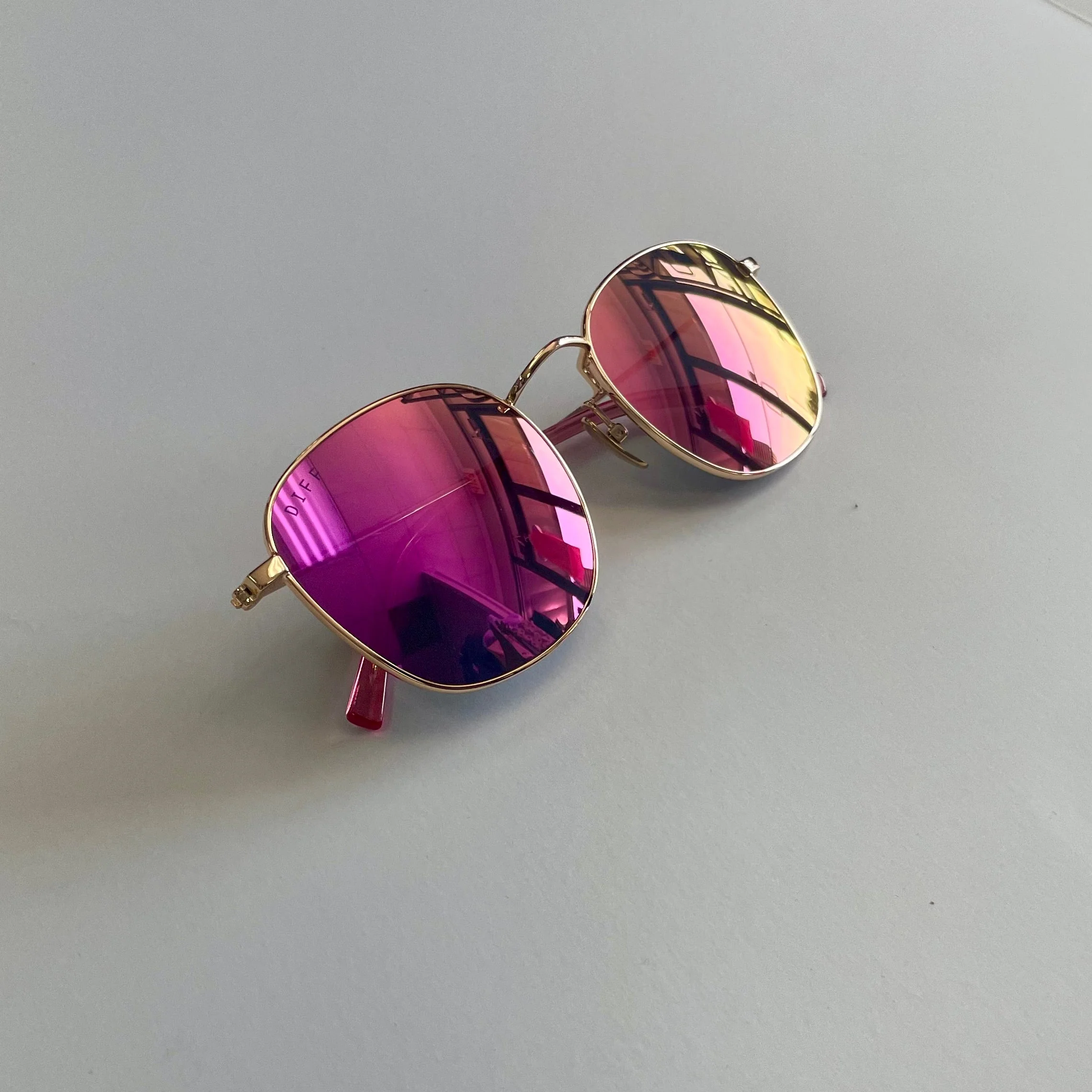 DIFF-AXEL GOLD+PINK RUSH MIRROR