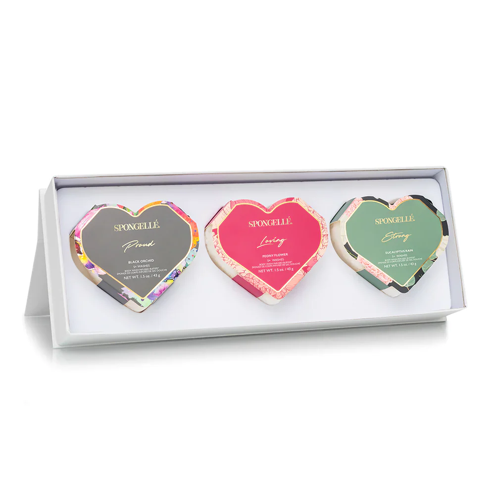 SPONGELLE-FOR MOM PEONY FLOWER SET