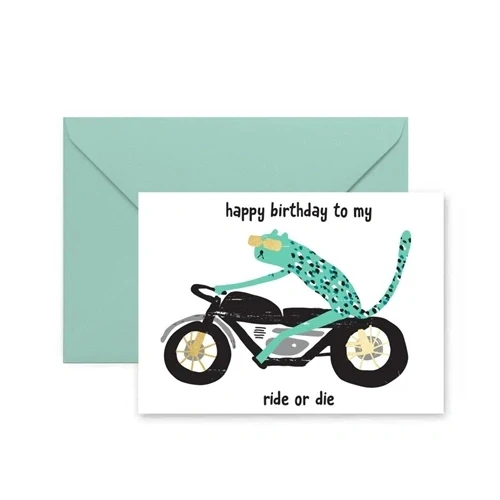 RIDE OR DIE CARD