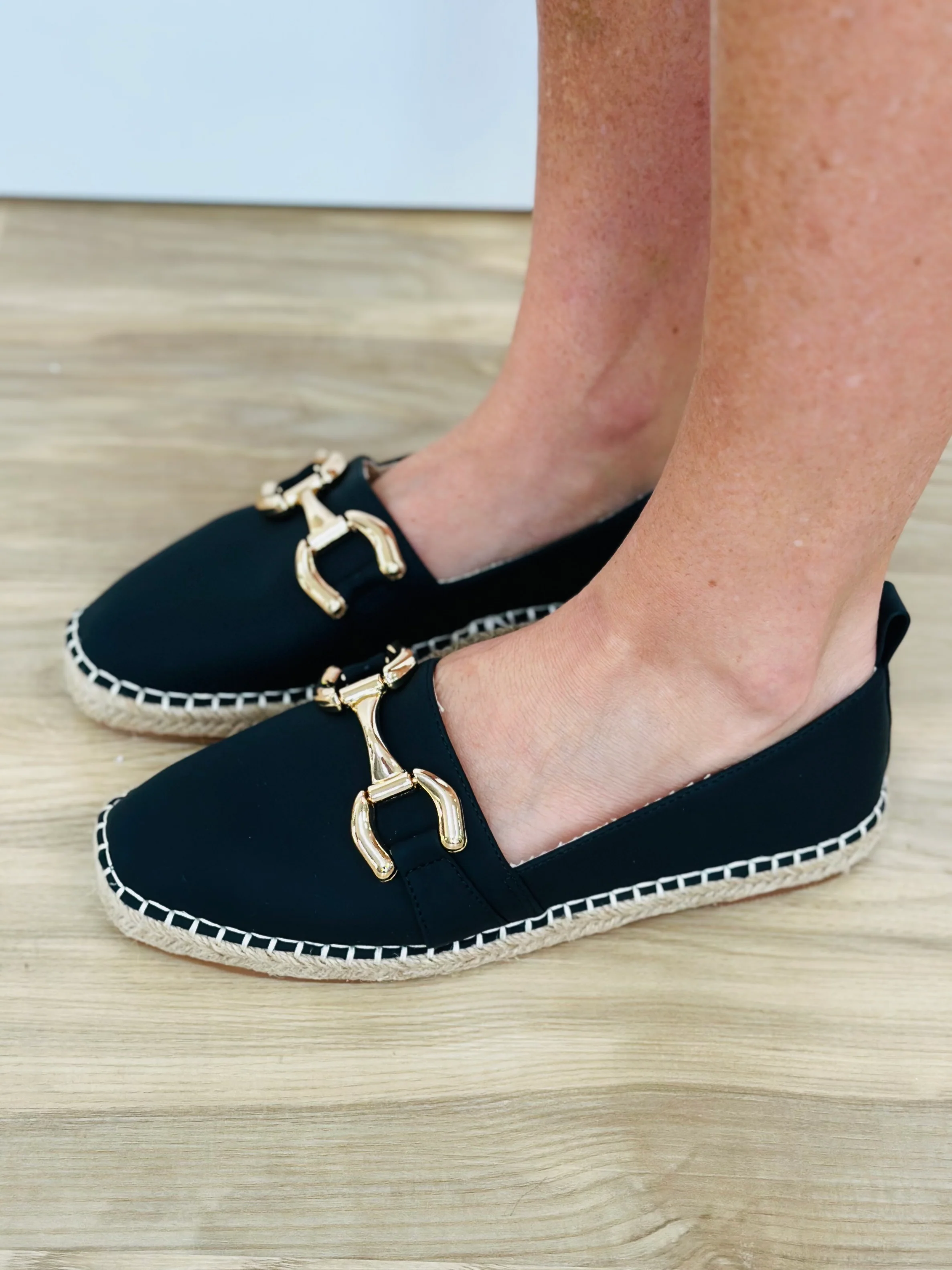 AUGUSTA ESPADRILLES-BLACK