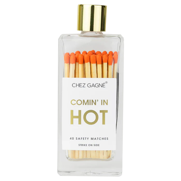 COMING IN HOT MATCHES