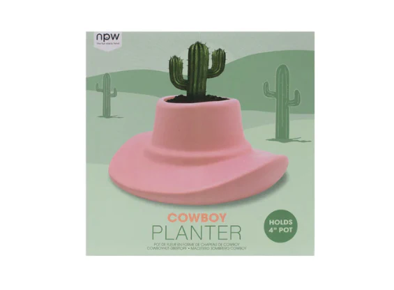 COWBOY HAT PLANTER