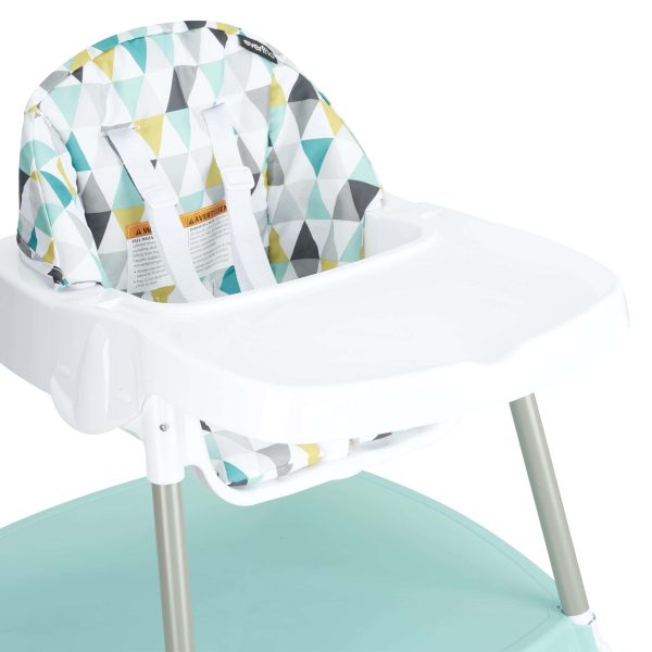 4-in-1 Eat   Grow Convertible High Chair, Polyester