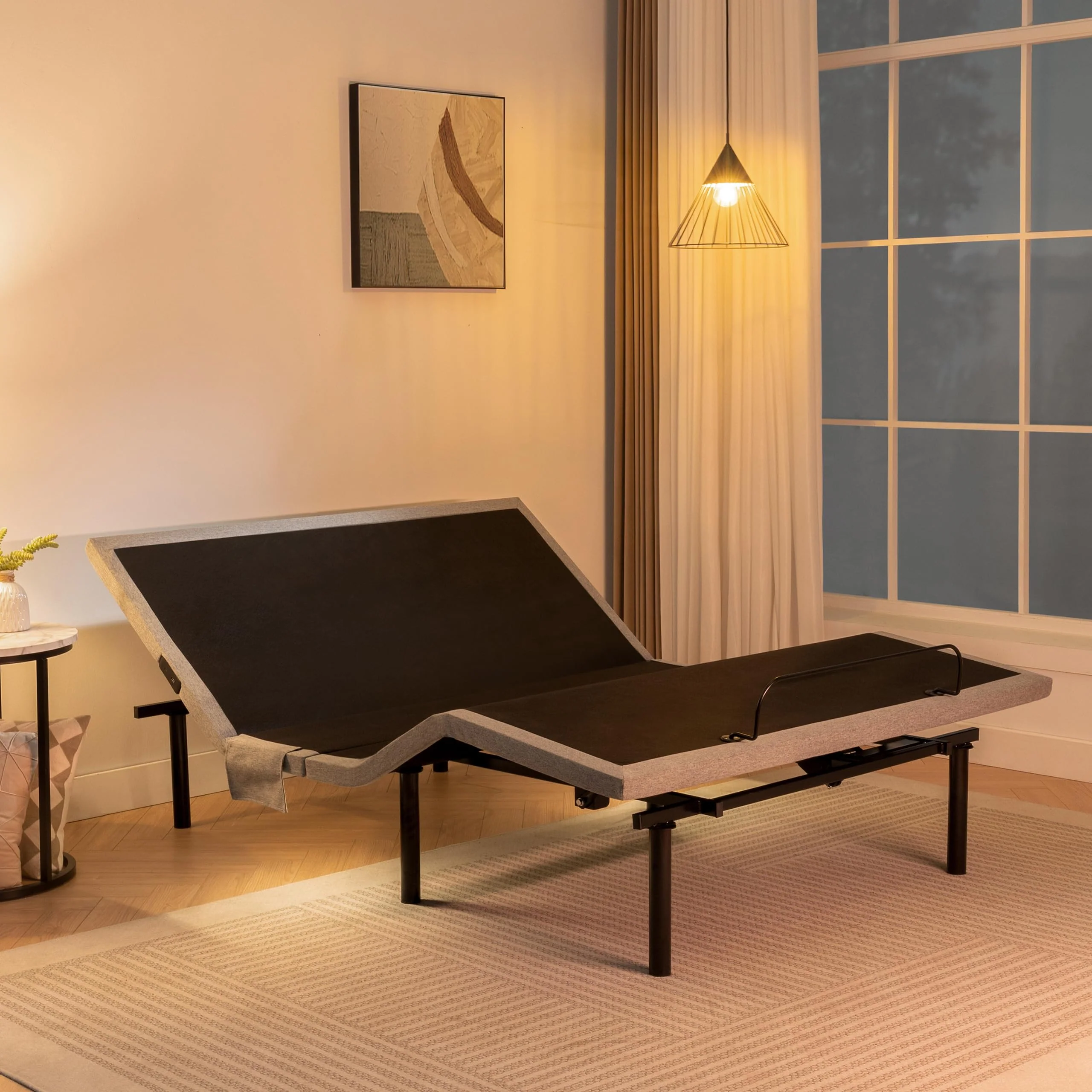 ASONLY Adjustable Bed Frame Queen with Massage