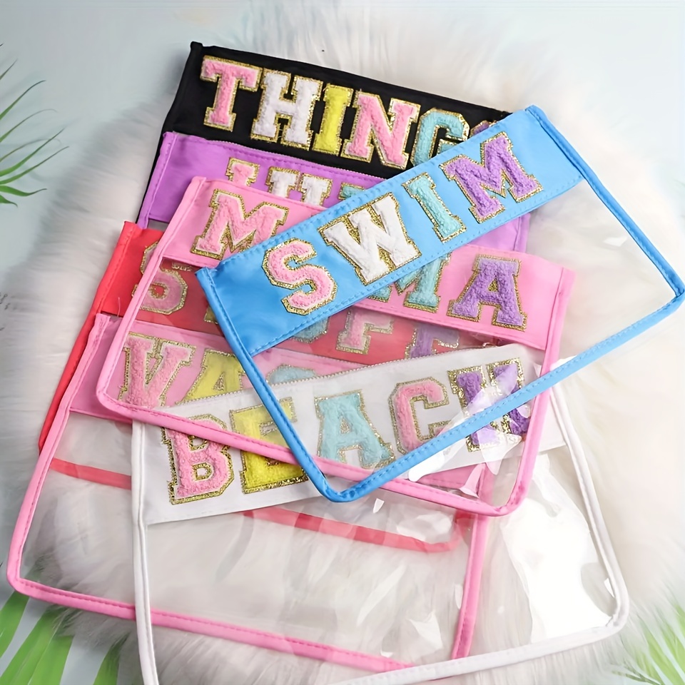 Waterproof PVC Zipper Toiletry Bag
