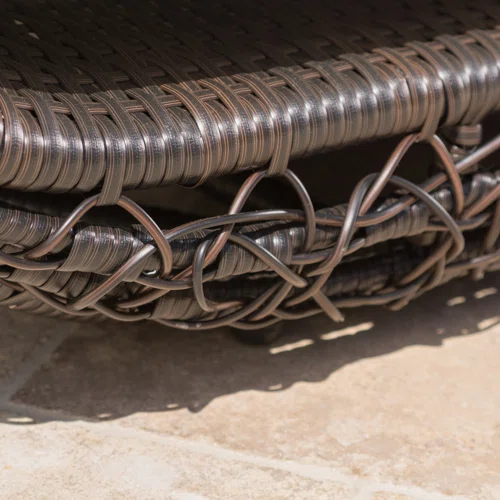 Lavina 91.25'' Wicker Outdoor Patio Daybed