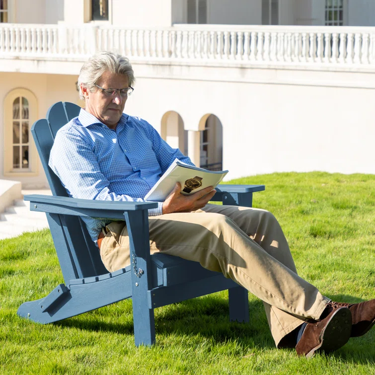 High Density Polyethylene Folding Adirondack Chair