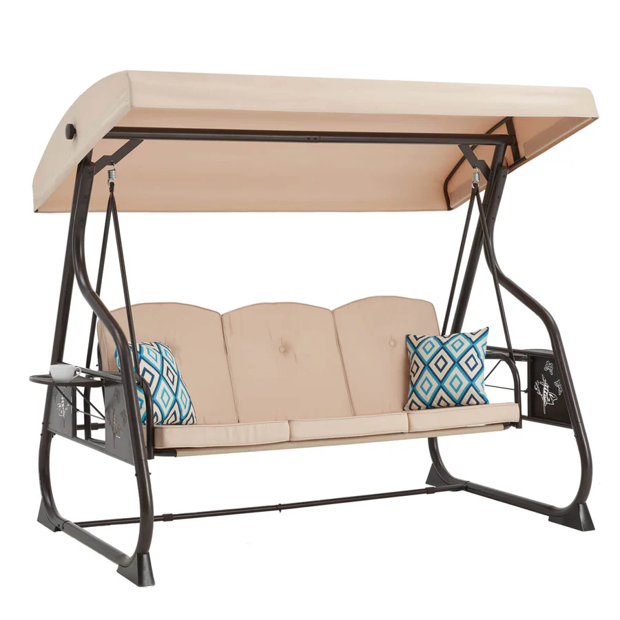 3-Seat Patio Porch Swing