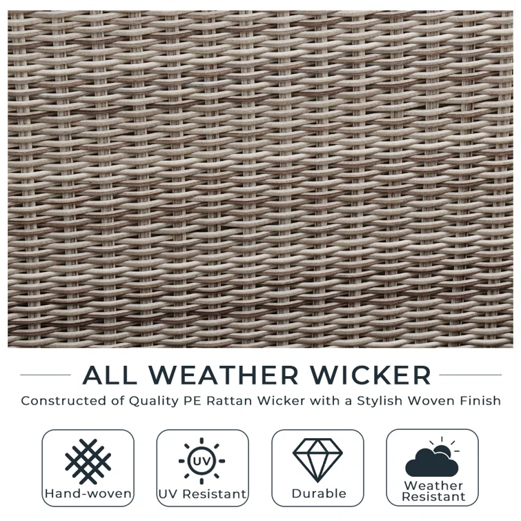 Alyeska Reclining Chaise with Sunbrella Cushions