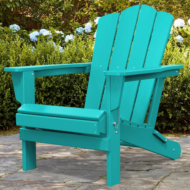 High Density Polyethylene Folding Adirondack Chair
