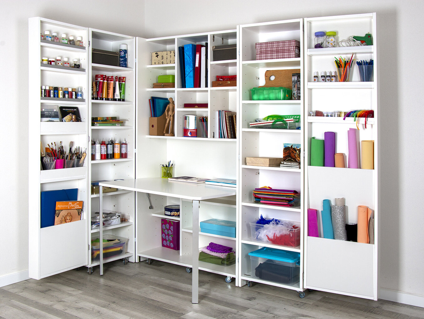 🔥Last day special offer💕Multifunctional portable wardrobe (with doors, wheels and LED lights)