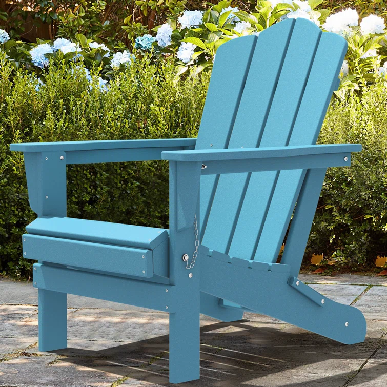 High Density Polyethylene Folding Adirondack Chair