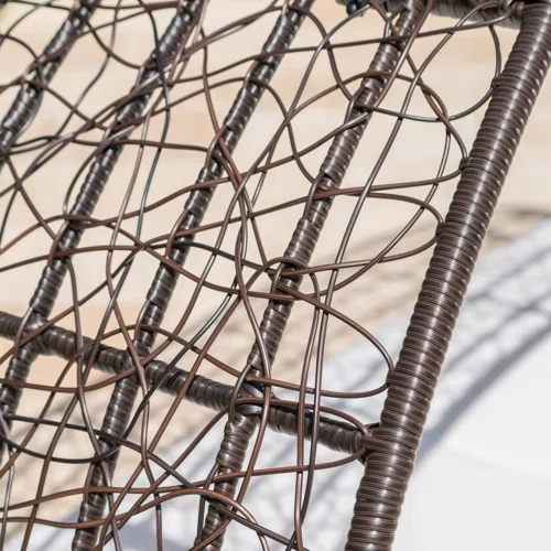 Lavina 91.25'' Wicker Outdoor Patio Daybed