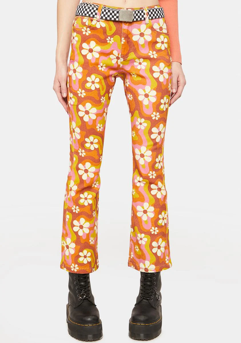 Not Afraid Of Changin' Flare Pants