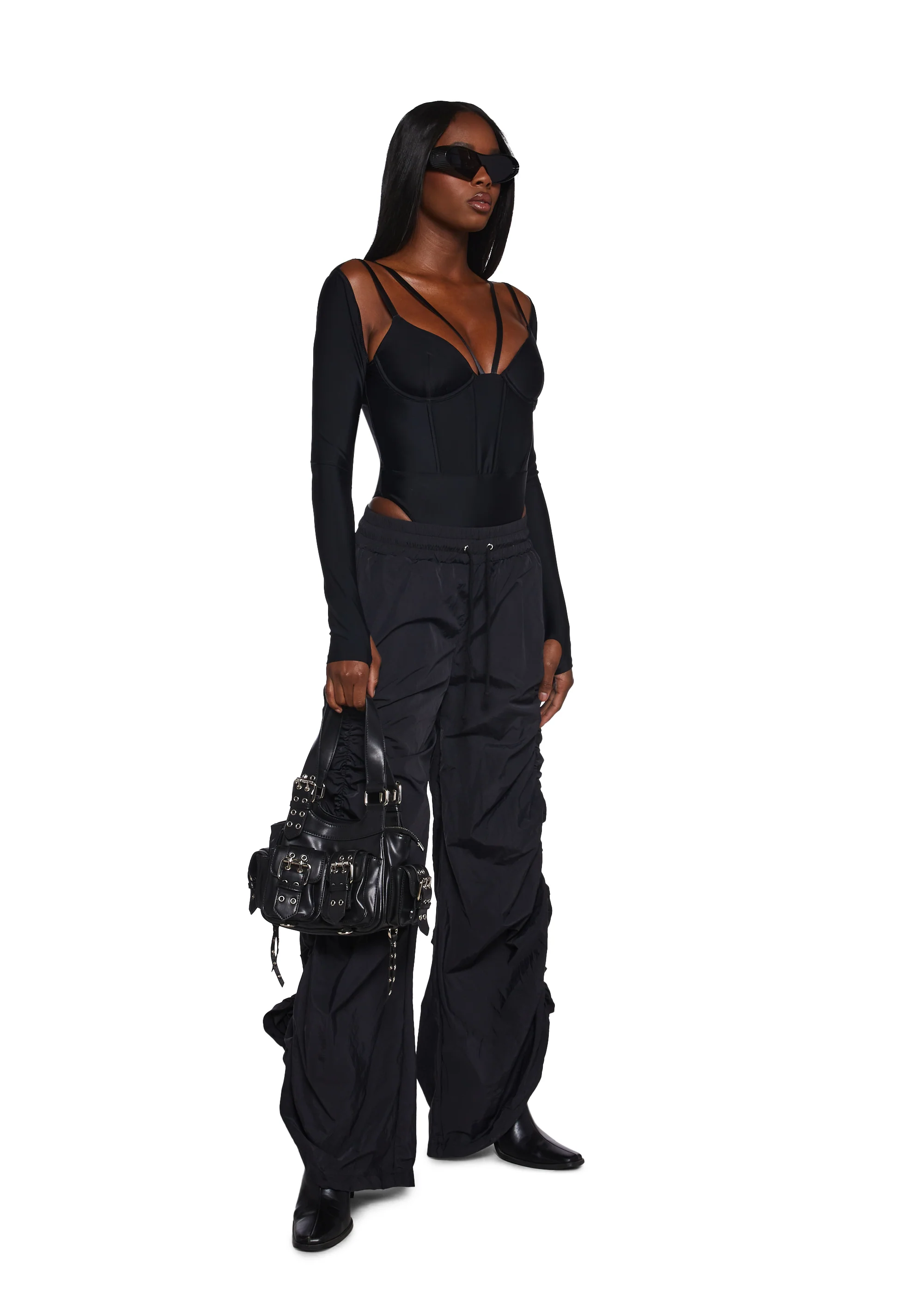 Not Nice Wide Leg Pants