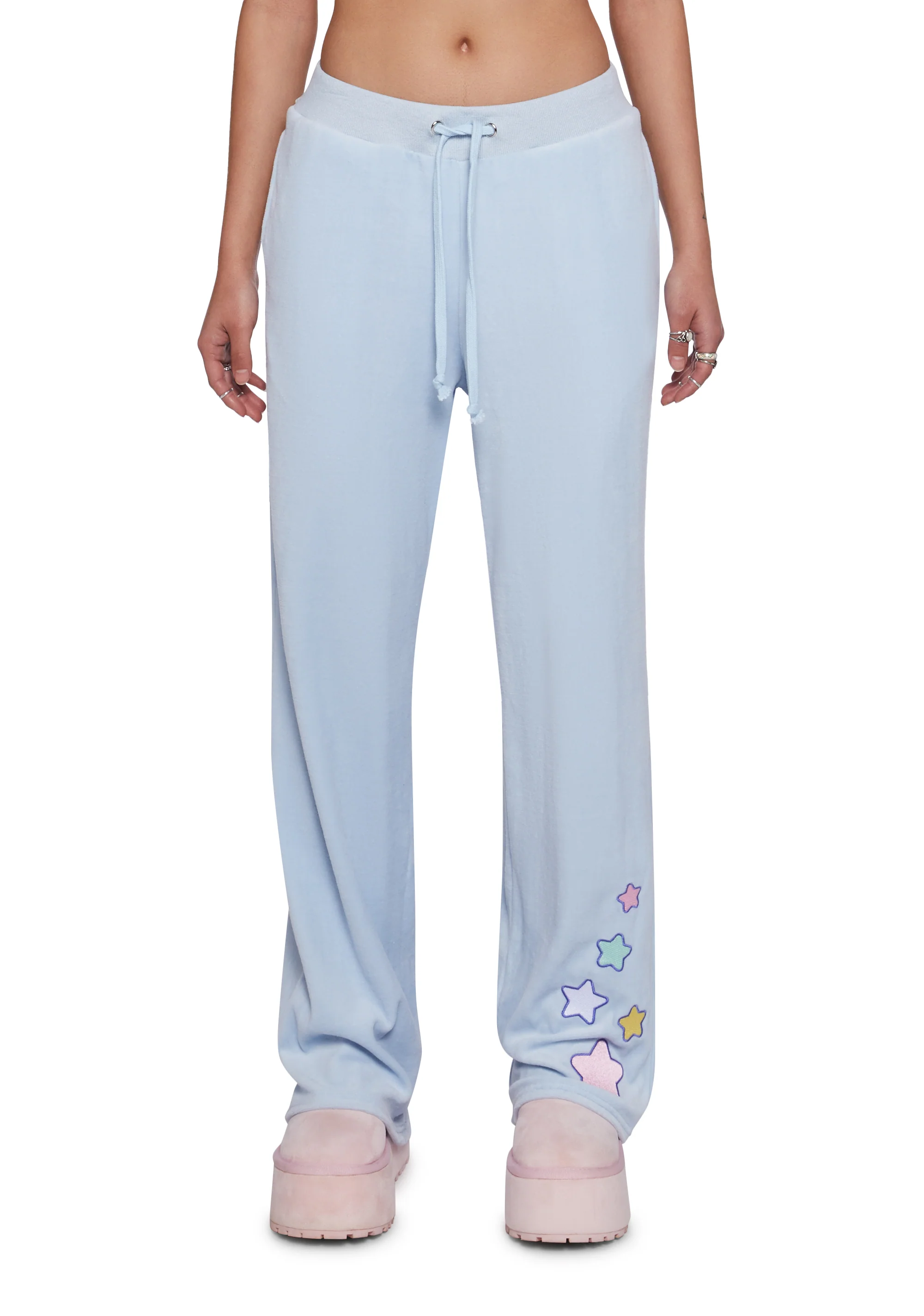 All The Starlight Velour Track Pants