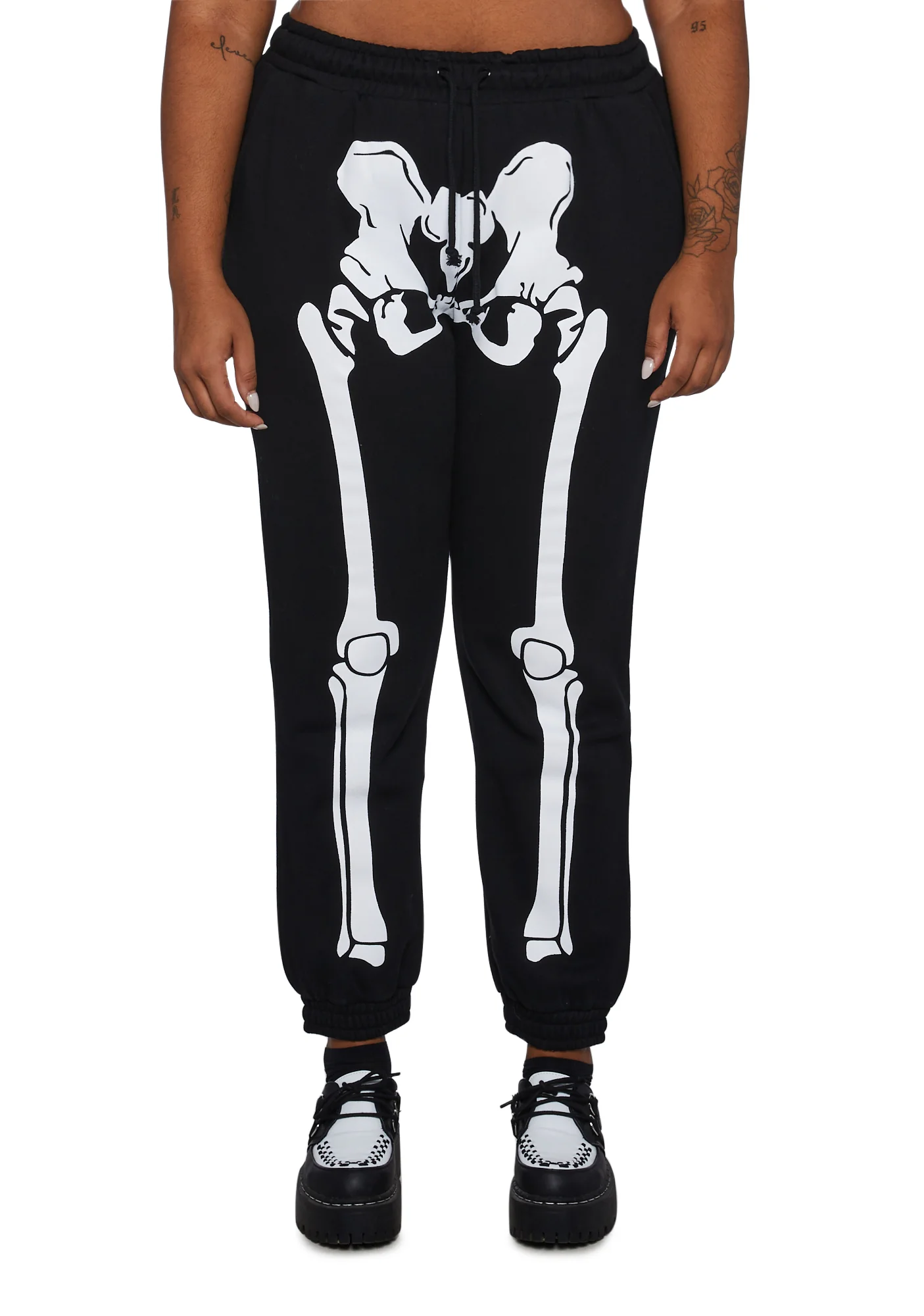 Plus Wake The Dead Skeleton Joggers