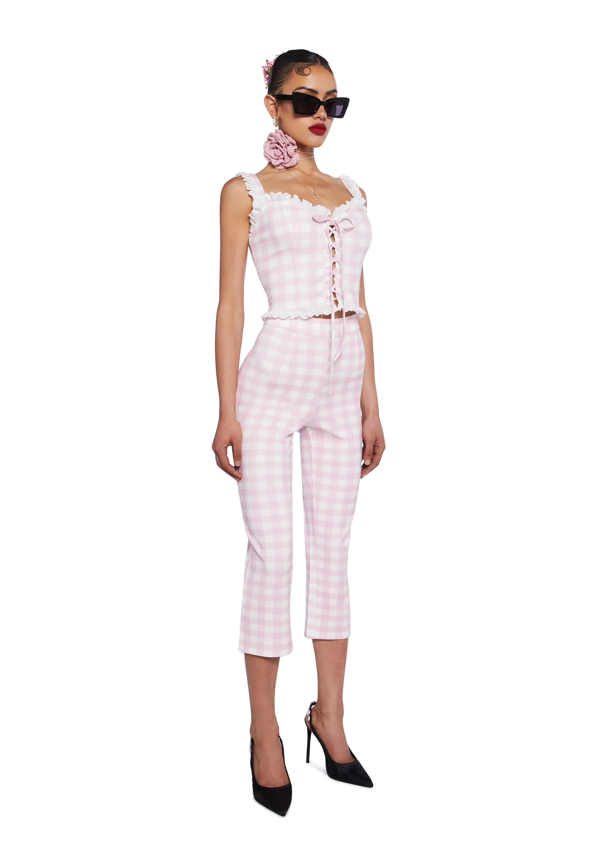 Rooftop Memories High Waist Pants
