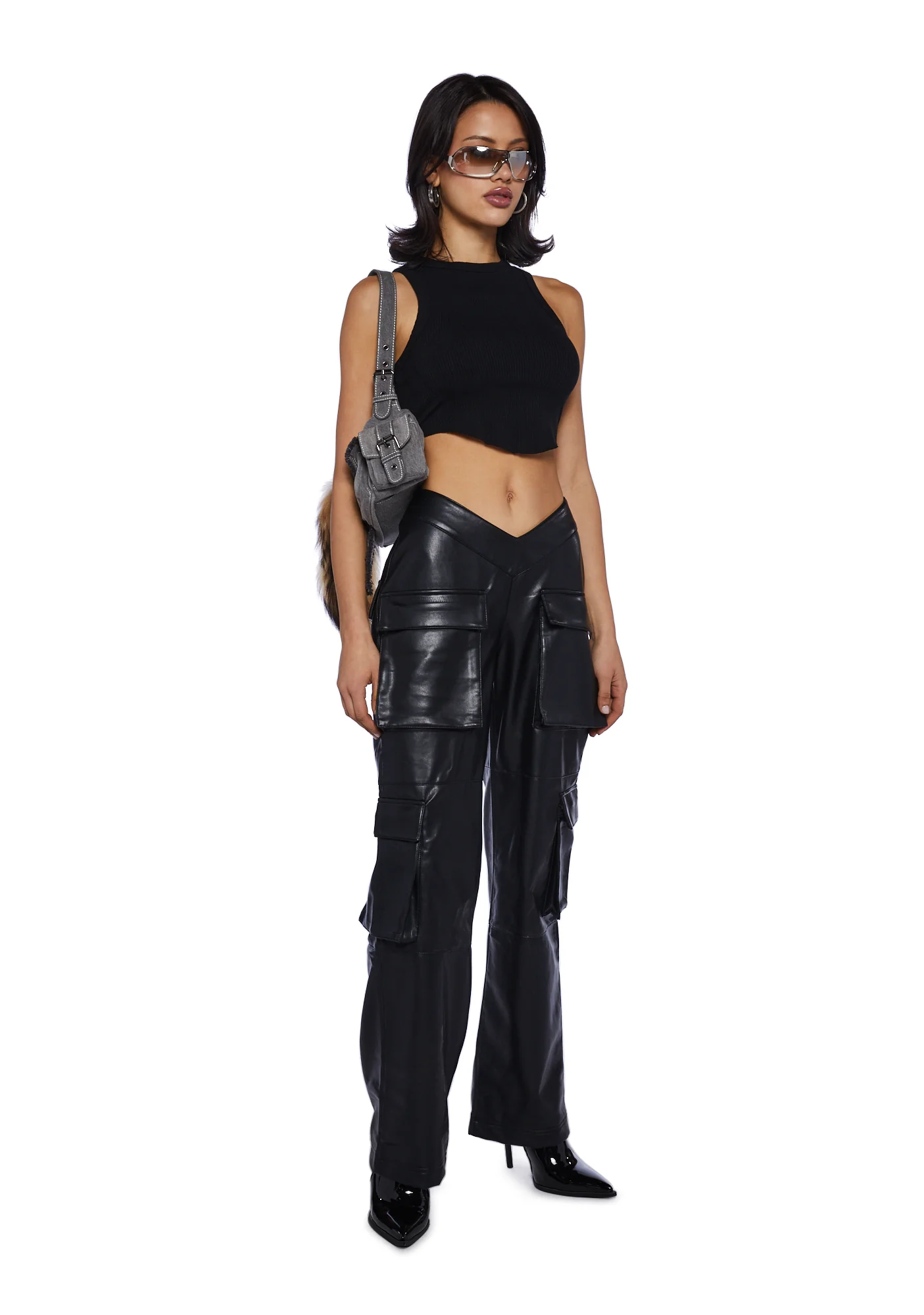 Path Of Destruction Vegan Leather Pants