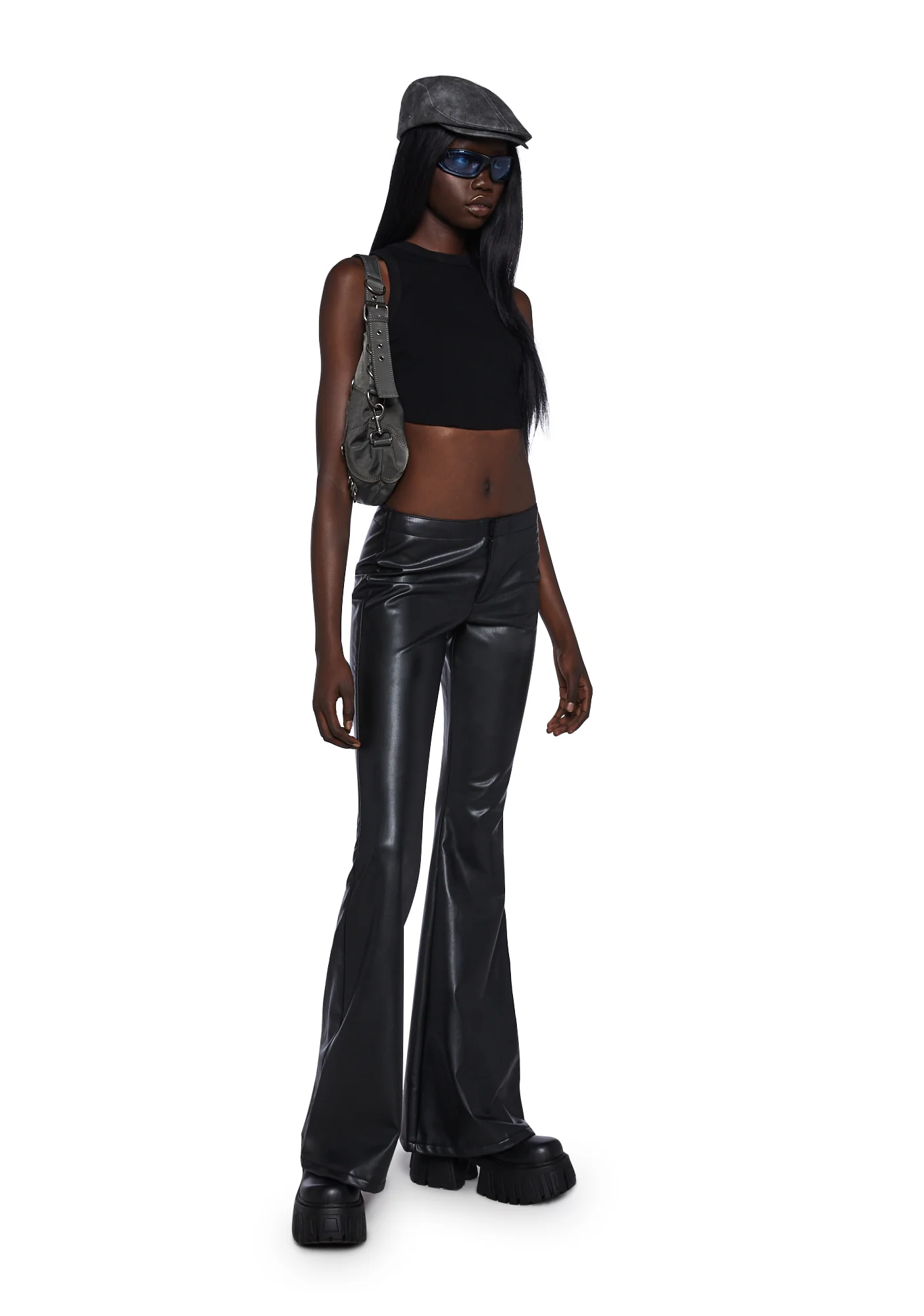 Shameless Self-Promoter Flare Pants