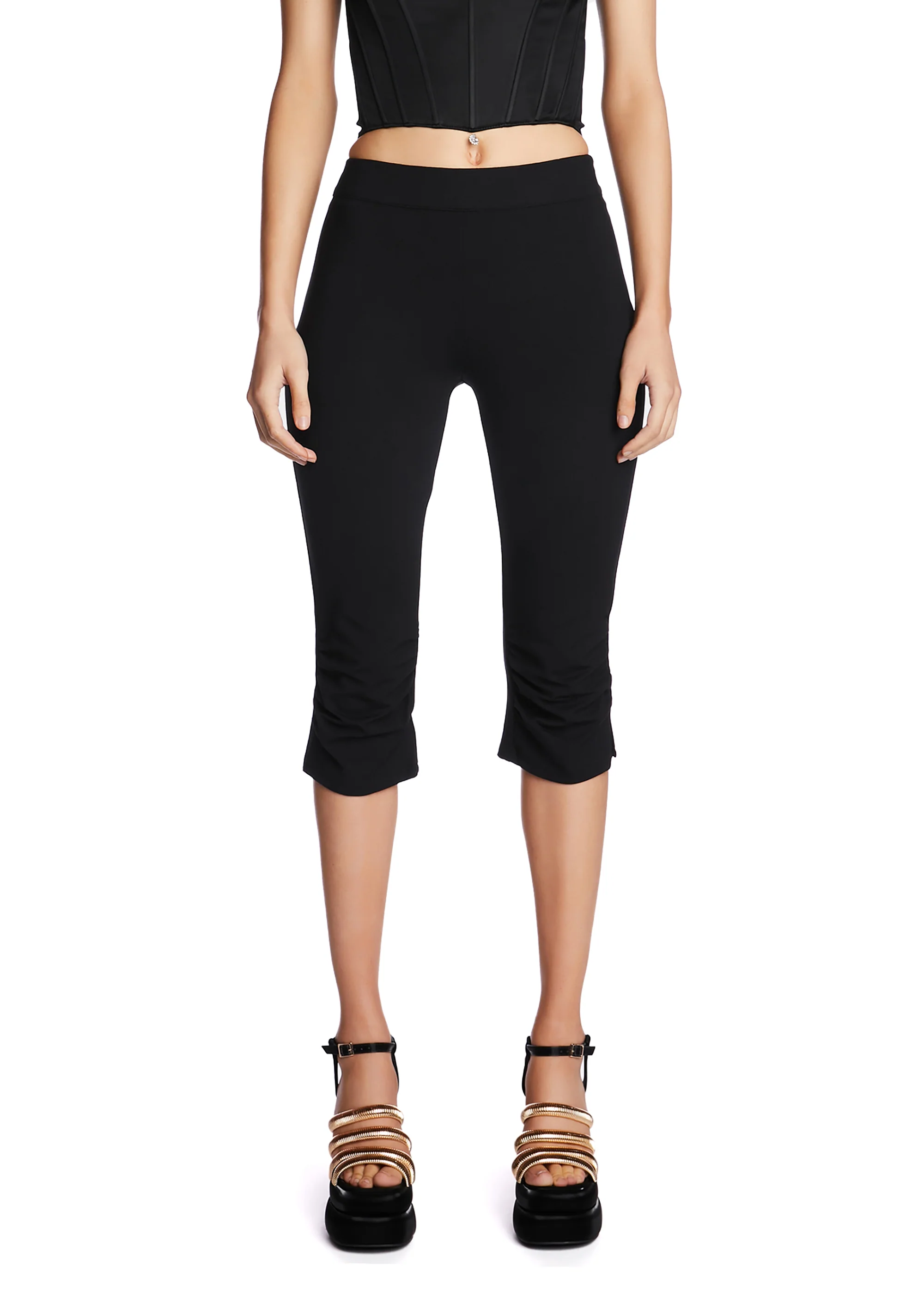 With Or Without You Capri Pants