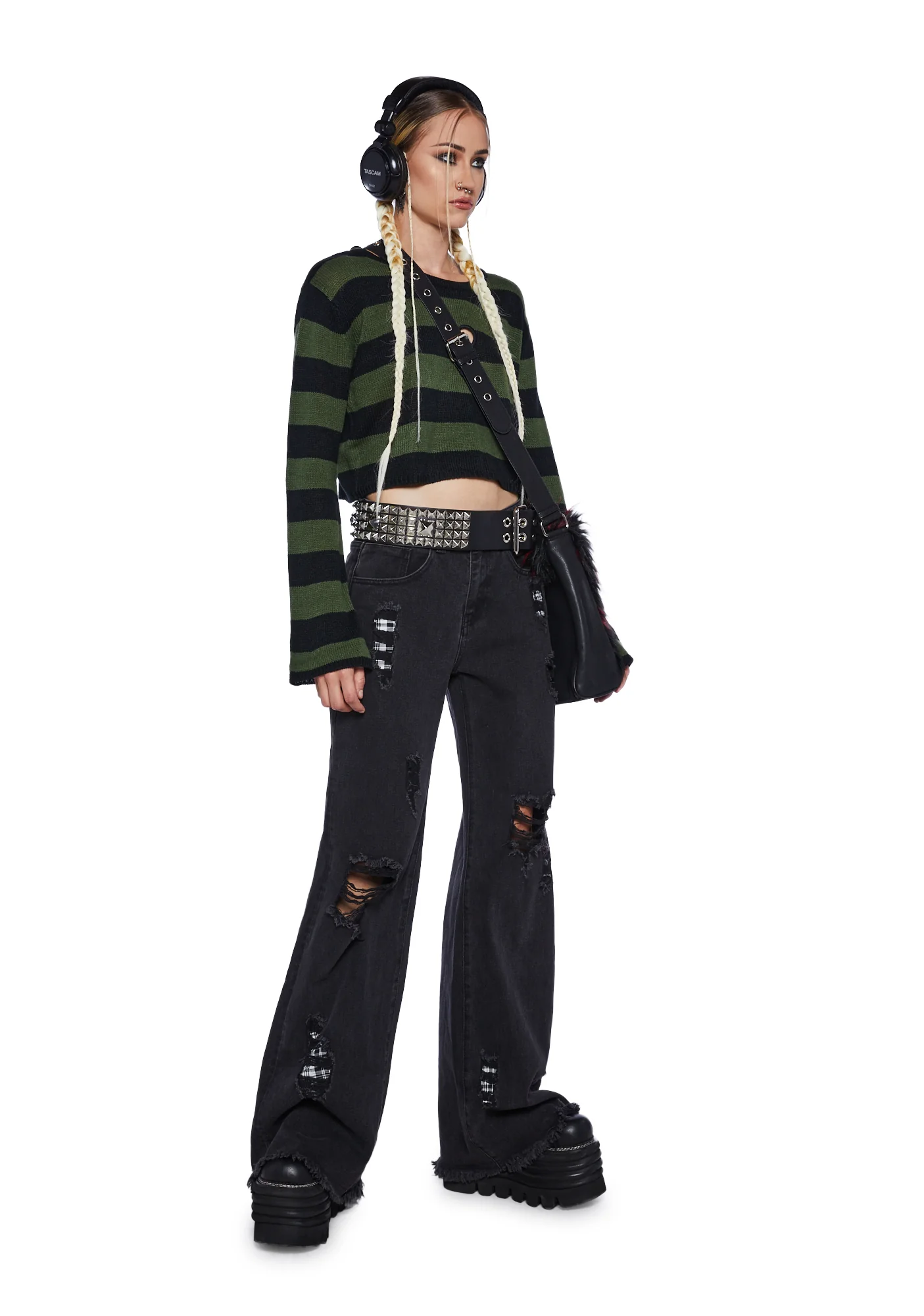 Rebel Outlaw Distressed Jeans