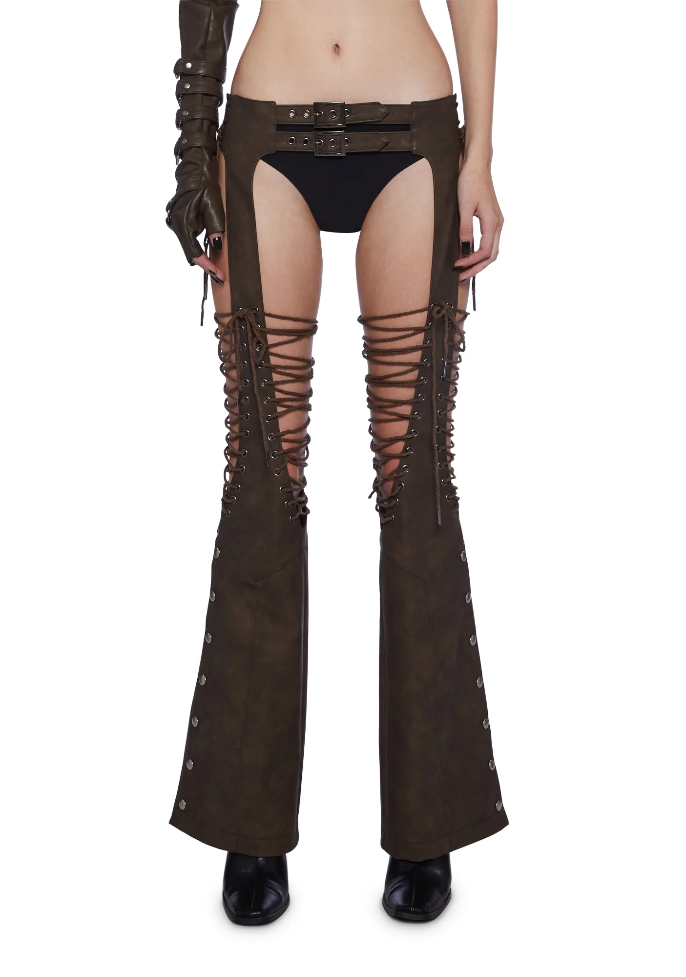 Fader Lace Up Chaps
