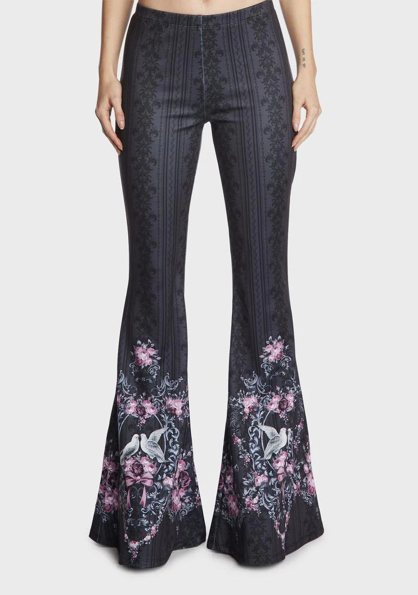 Duelin' Doves Low-Rise Pants