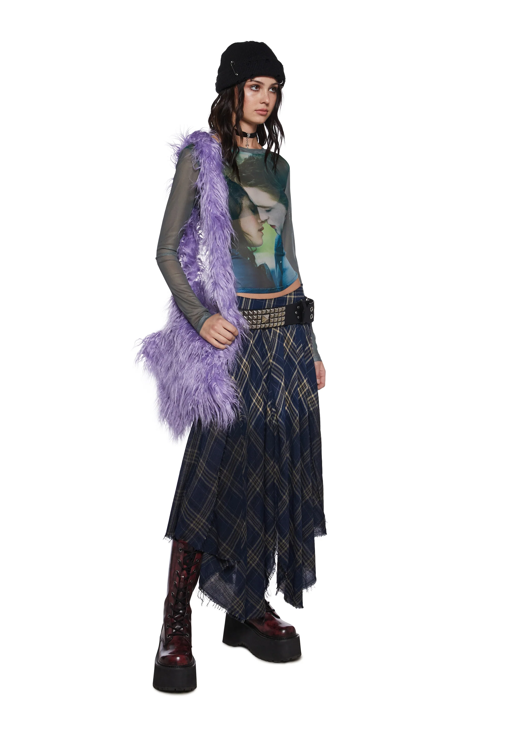 First Kiss Mesh Top
