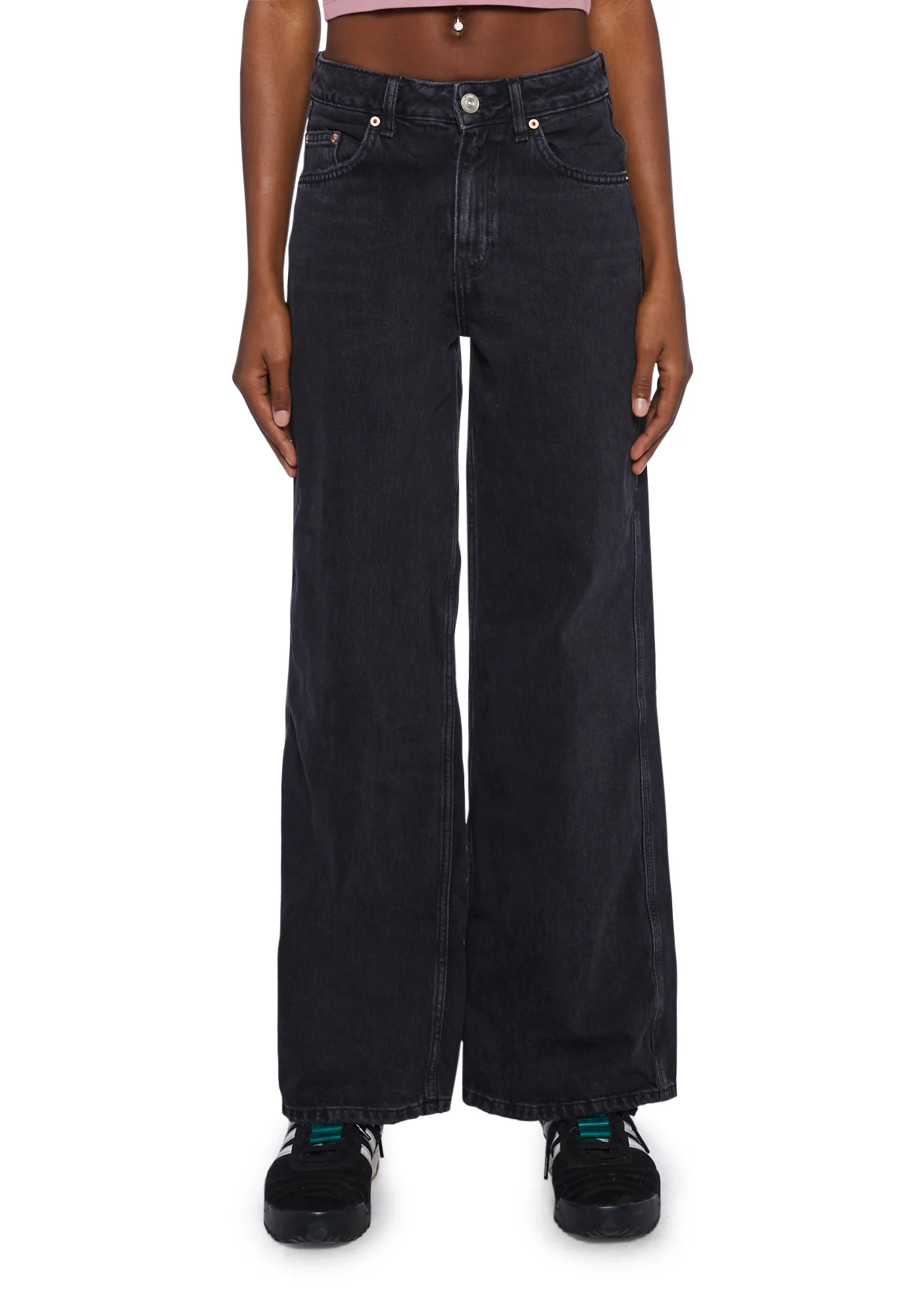 Wide Leg Puddle Jeans
