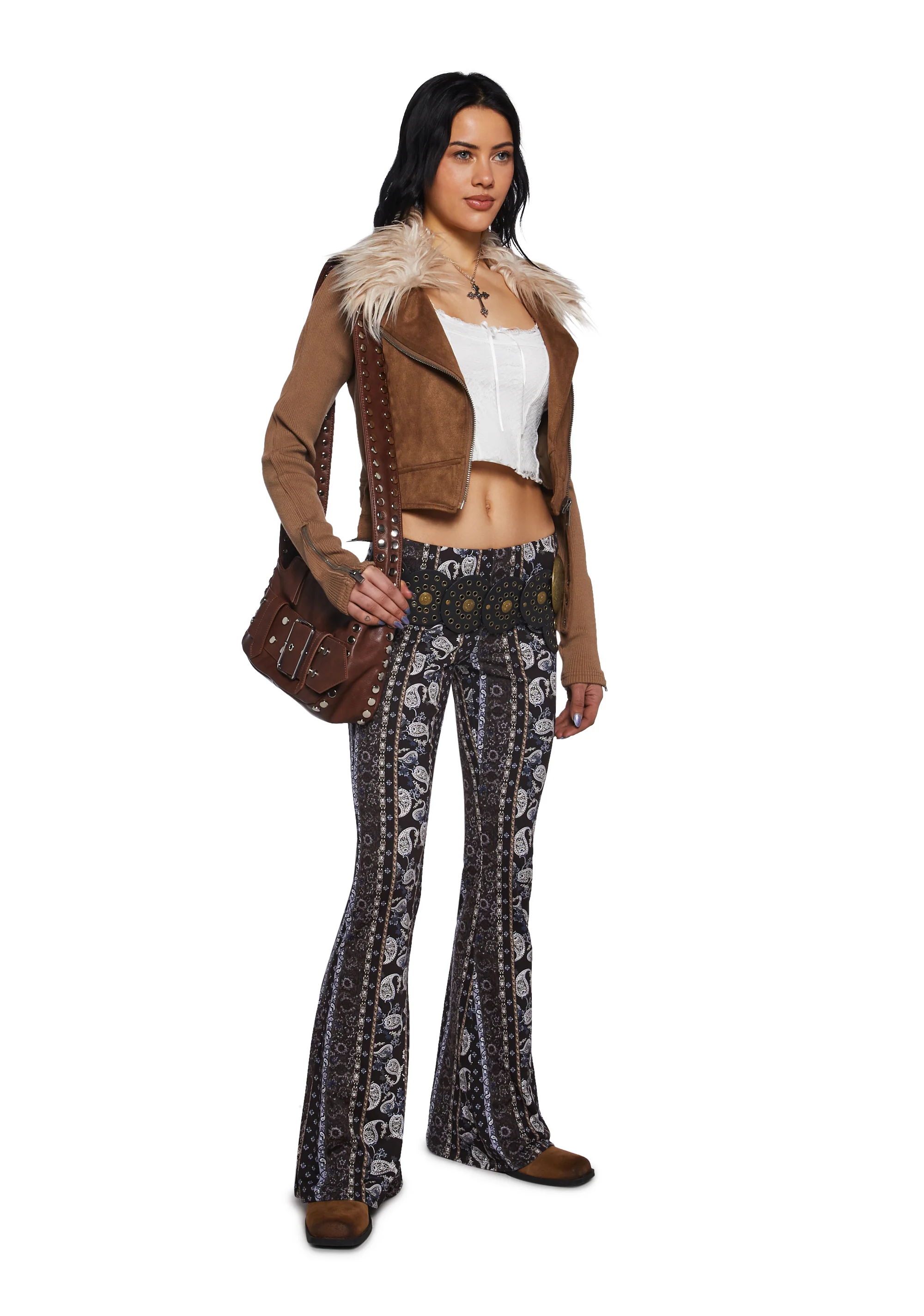 Bohemian Nightfall Flare Pants