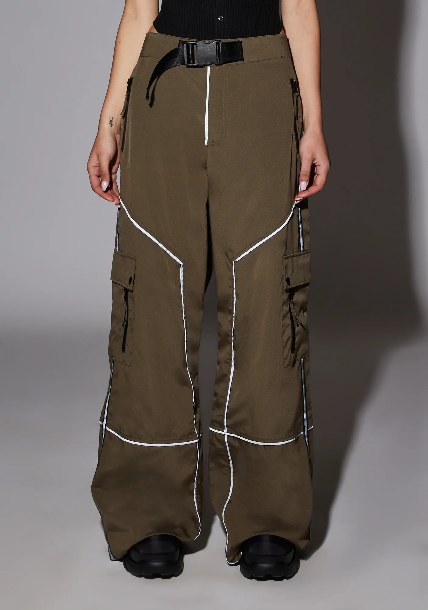 Prove You Wrong Wide Leg Pants - Olive