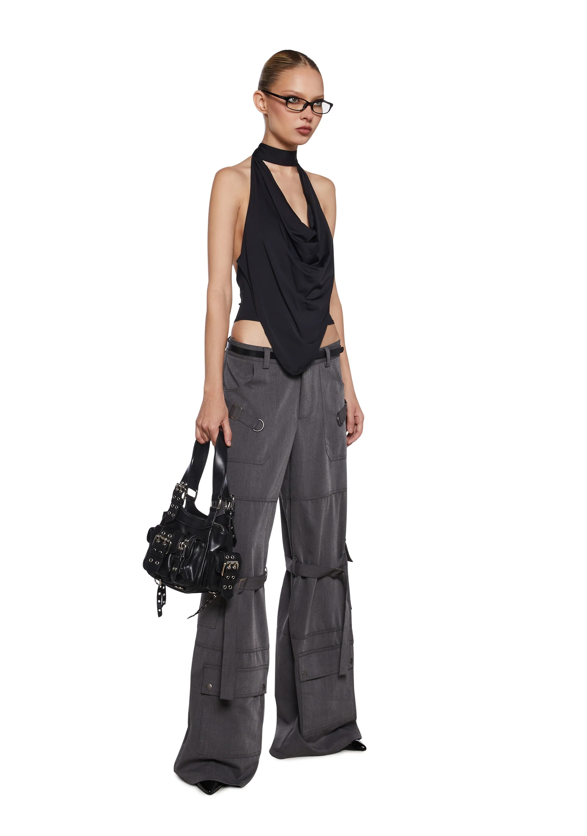 Matilda Draped Halter Top