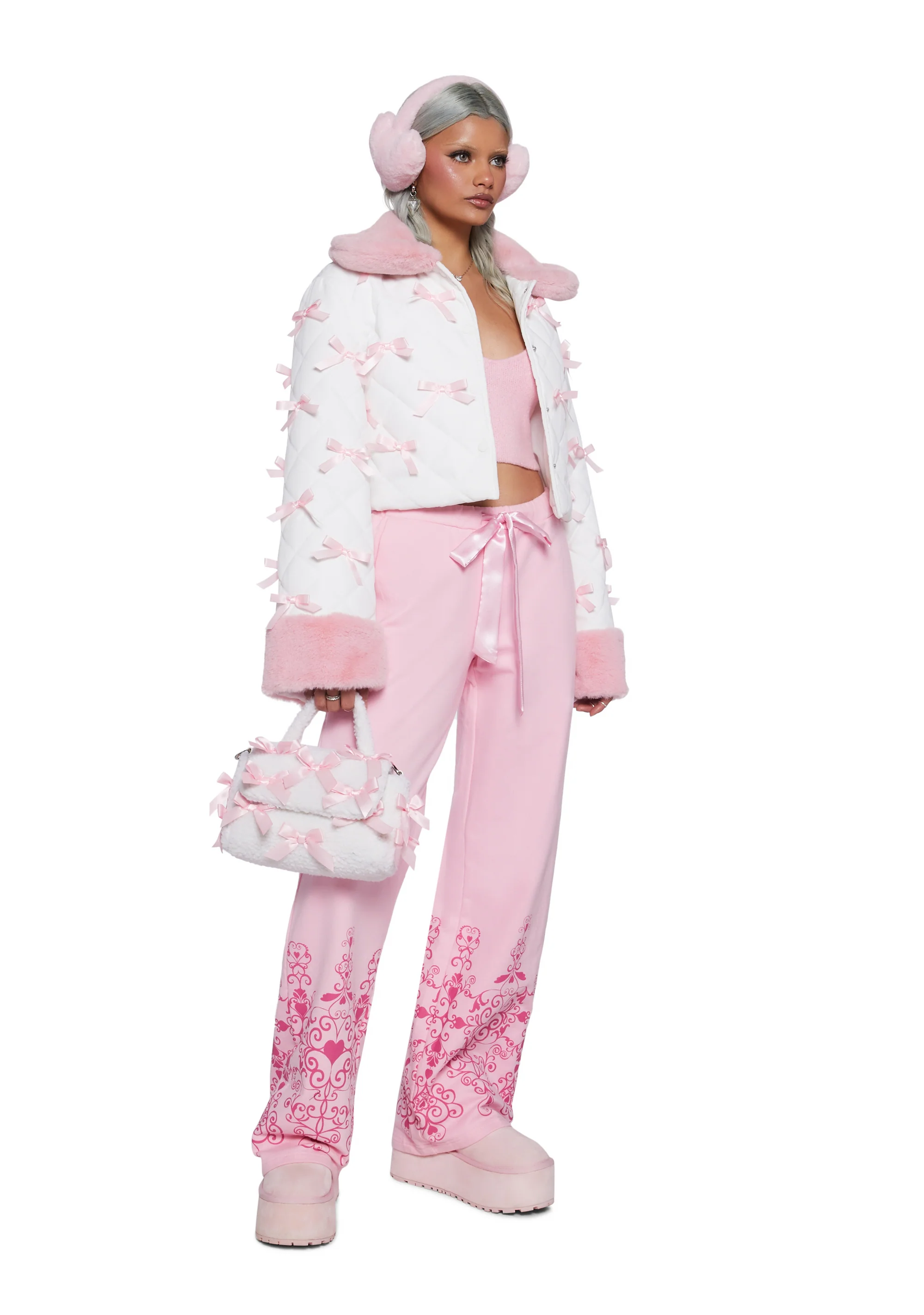 Breaking Your Heart Wide Leg Sweatpants