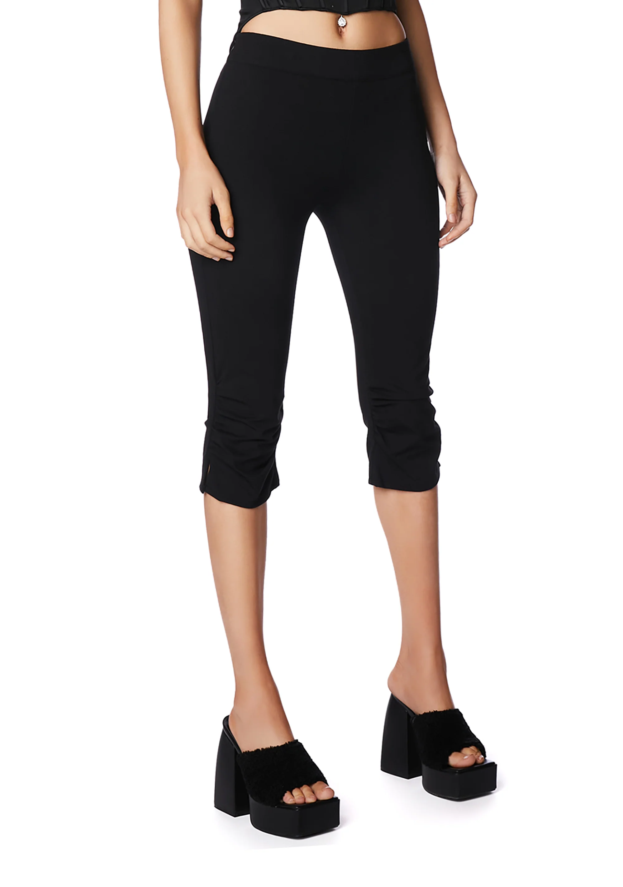 With Or Without You Capri Pants
