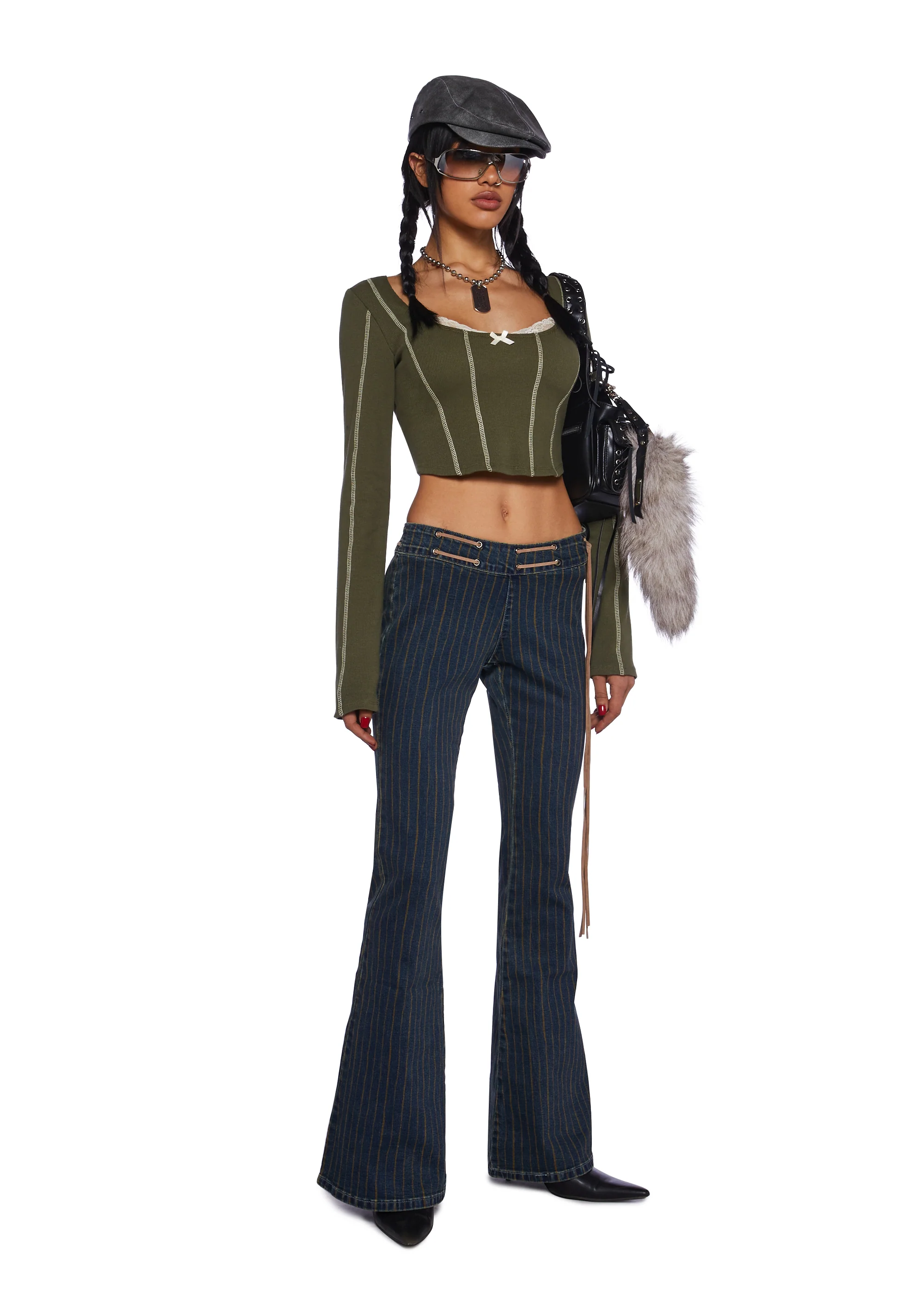 Double Trouble Pinstripe Jeans